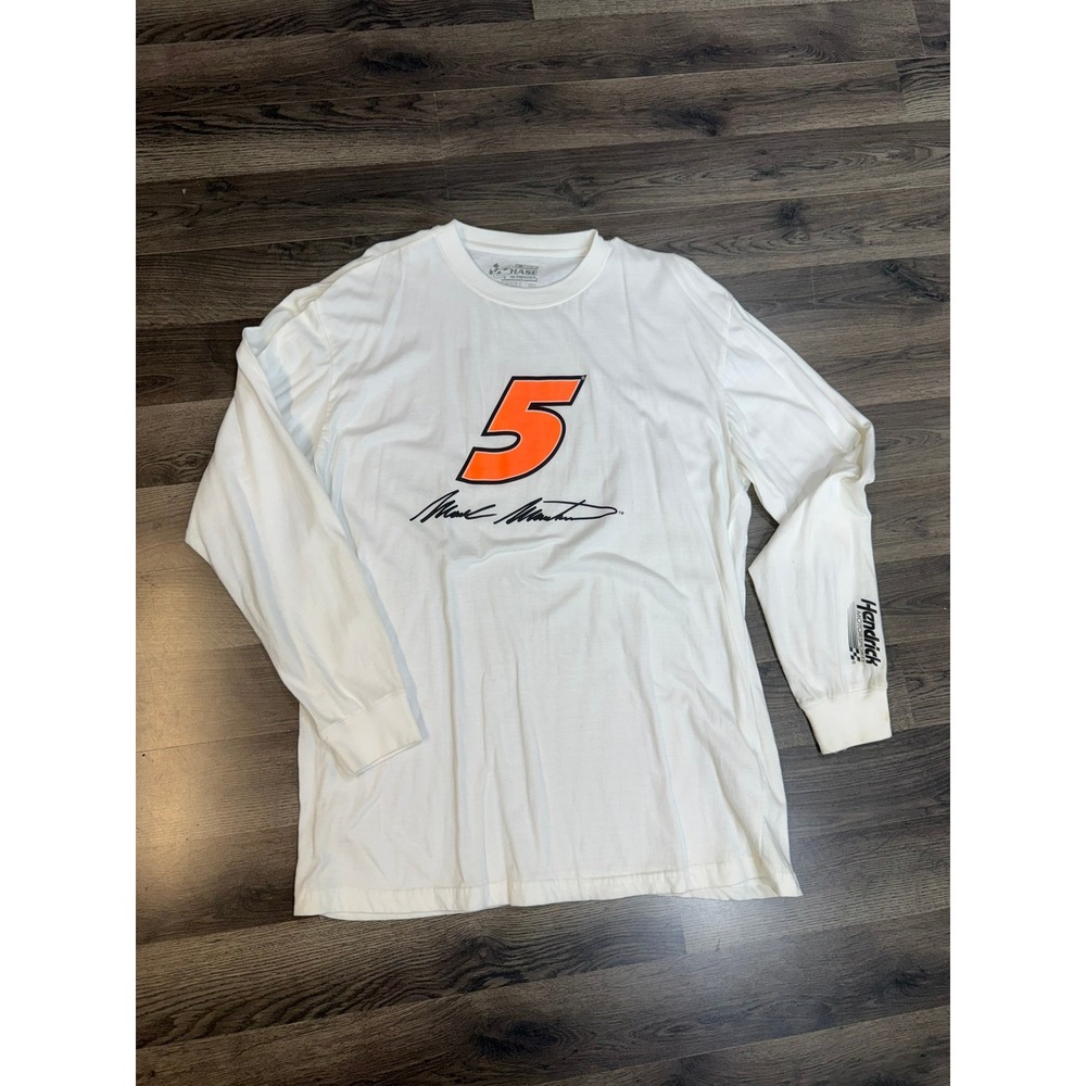 NASCAR Chase Authentics Mark Martin Hendrick Motorsports #5 Long Sleeve Shirt L